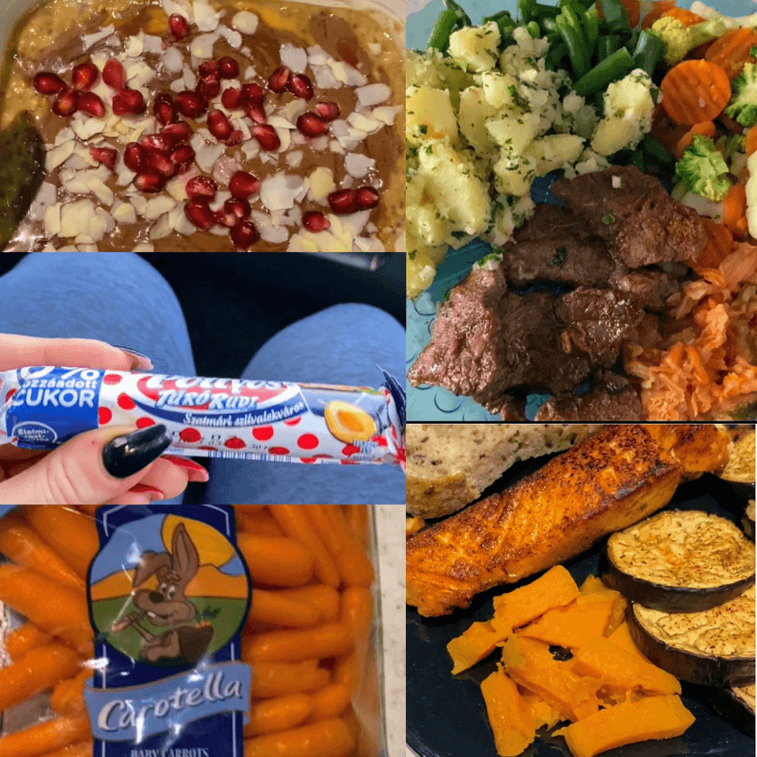 Full day of eating