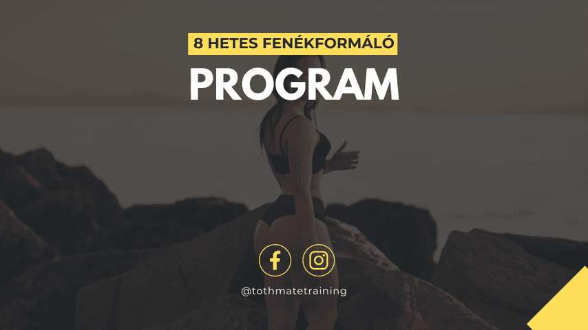 8 HETES FENÉKFORMÁLÓ EDZÉSTERV