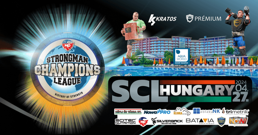 Strongman Champions League Budapest promo