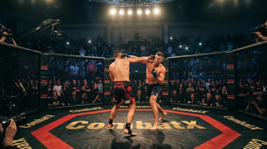 CombatX MMA Gála Exkluzív Élő
