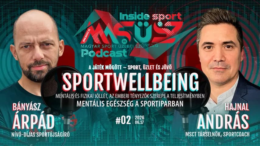 SPORTWELLBEING - Mentális egészség a sportiparban Hajnal Andrással az MSCT társelnökével.